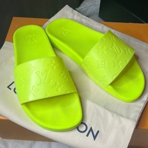 kasut lelaki ◣100% Original ◢ New Monogram Lv Louis Vuitton Men slipper men  sandal lelaki